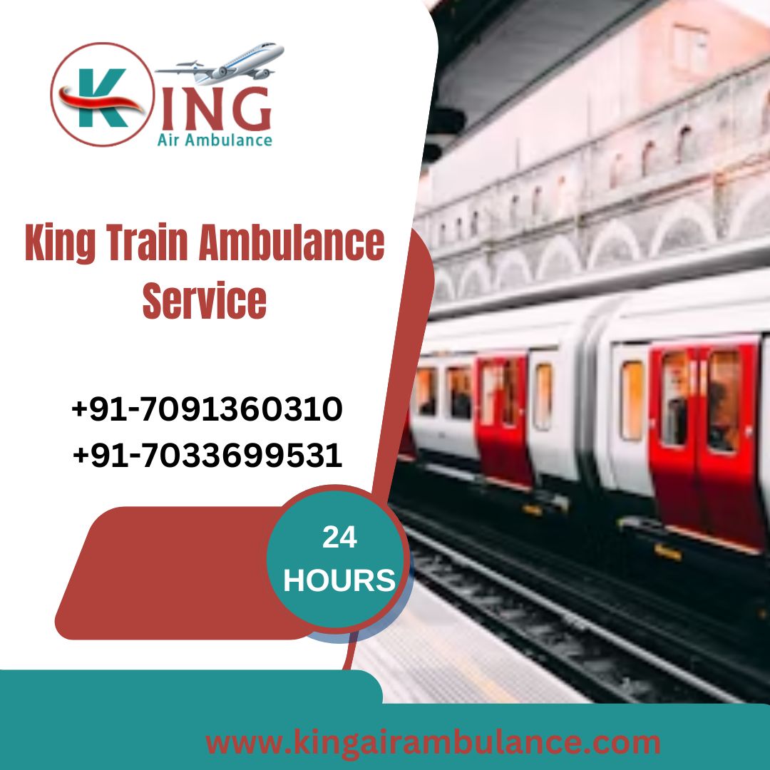 Select King Train Ambulance Services in Patna with World – class Ventilator Setup