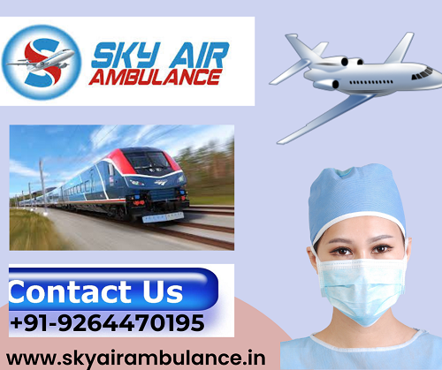 Book Sky Train Ambulance Service in Delhi with 24-hour Transportation
