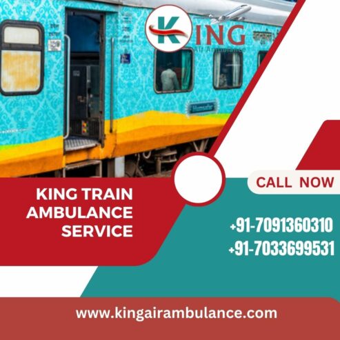 Choose King Train Ambulance Service in Patna with a state-of-the-art ICU Setup