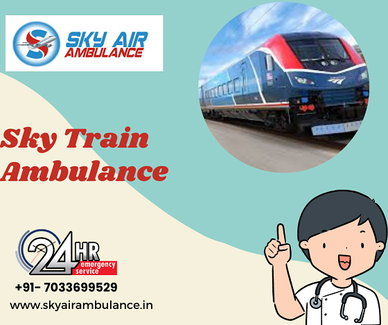 Use Sky Train Ambulance Service in Delhi For Proper Patient Care 24/7 Hour