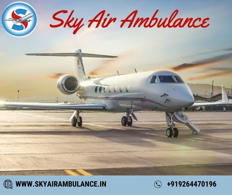 Get Sky Air Ambulance from Patna to Delhi with Specialist Medical Crew