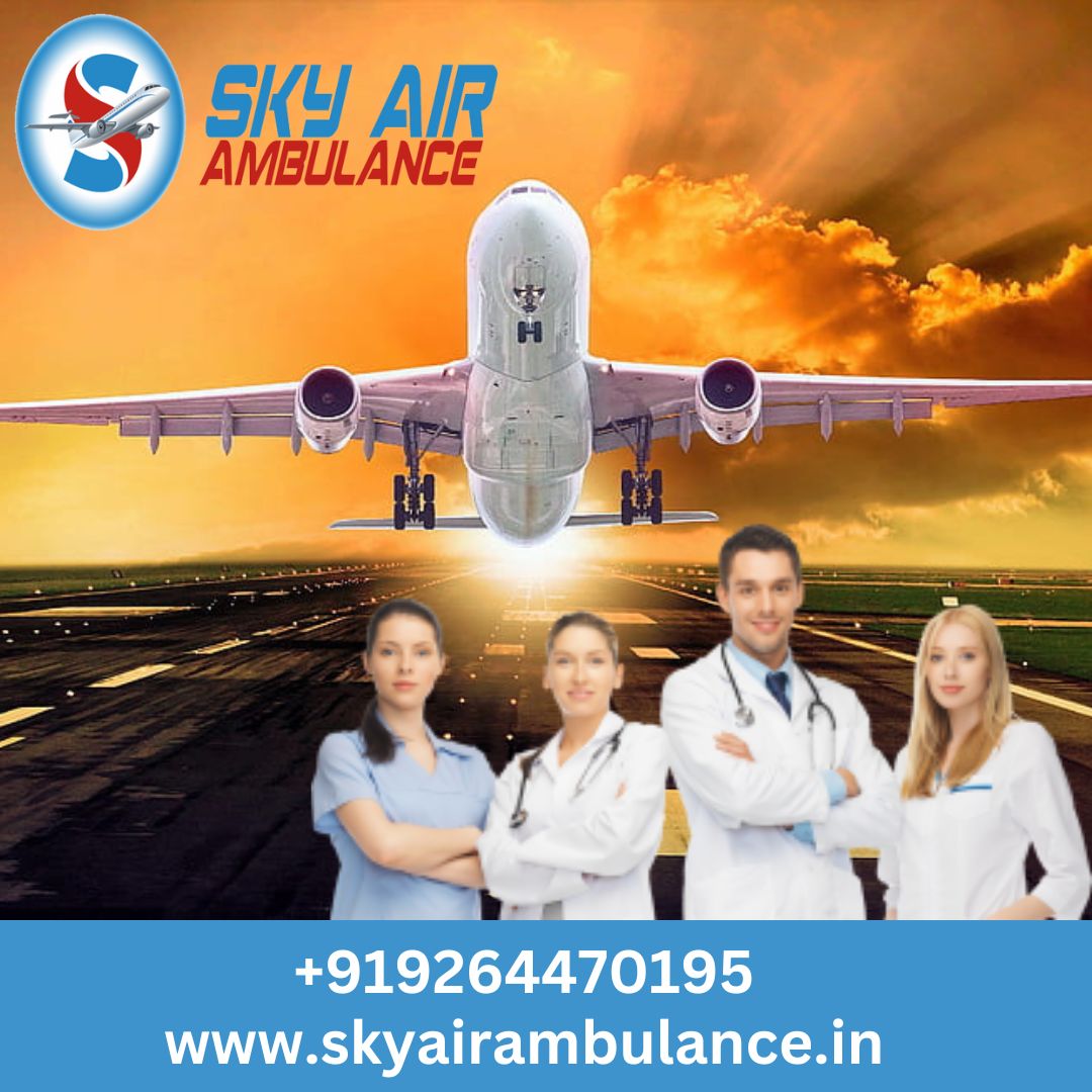 For Quick Patient Shifting Book Sky Air Ambulance in Patna