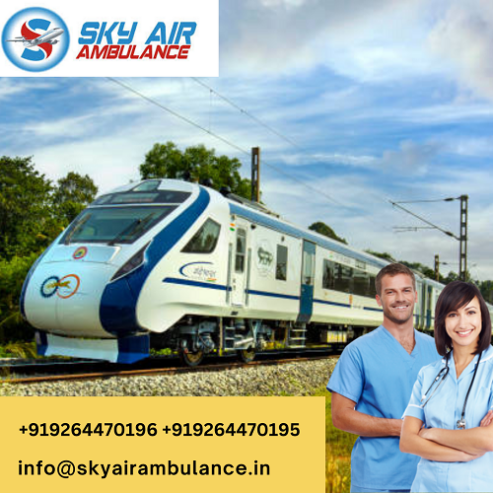 Choose A Sky Train Ambulance Service In Kolkata For Medical Treatment