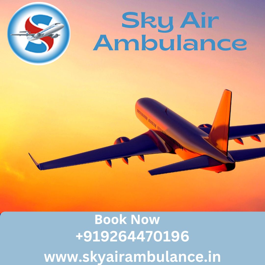 With Reliable Medical Group Book Sky Air Ambulance in Patna