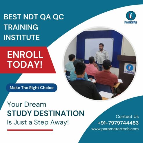 Make Your Future in NDT by Paramaterplus NDT Training Institute in Bokaro