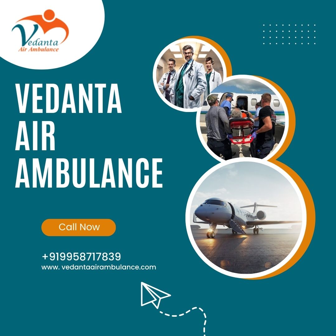 No Trouble Occurs While Traveling With Vedanta Air Ambulance Service In Rajkot