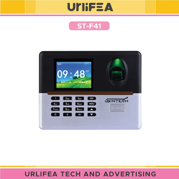 Sintech Biometric Fingerprint Time Attendance with P2P Cloud Software (ST-F41)