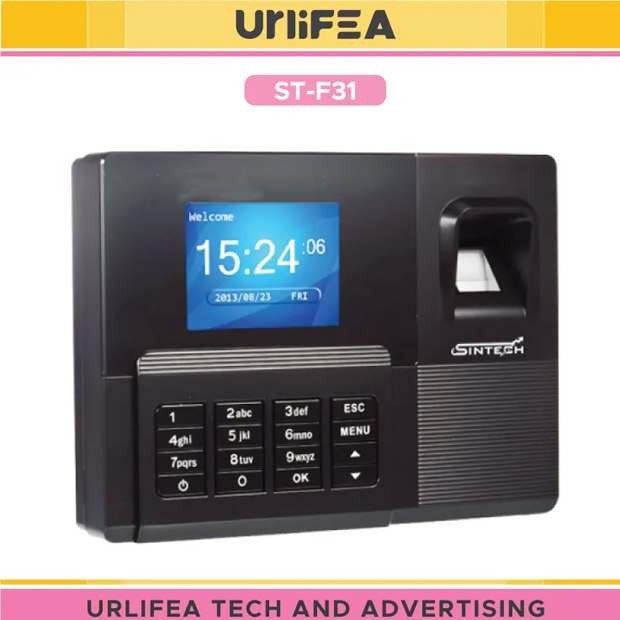 Sintech Biometric Time Attendance with Access control & Battery backup (ST-F31)