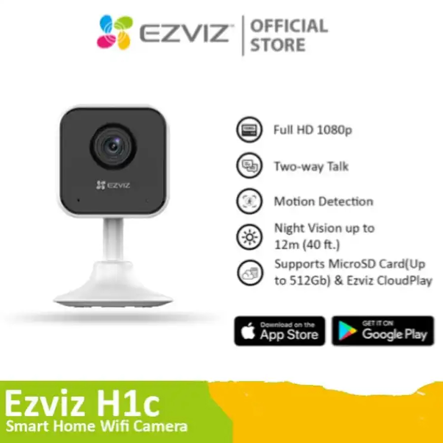 Ezviz H1C 1080P Smart Home 2MP Wi-Fi CCTV Camera With Magnetic Base