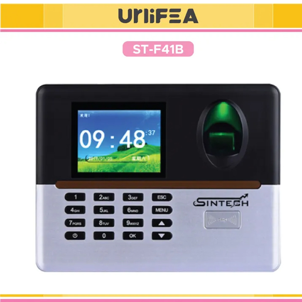Sintech Biometric Time Attendance with Battery backup & P2P Cloud Software (ST-F41B)